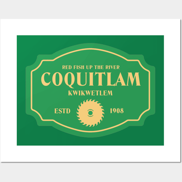 Coquitlam Wall Art by FahlDesigns